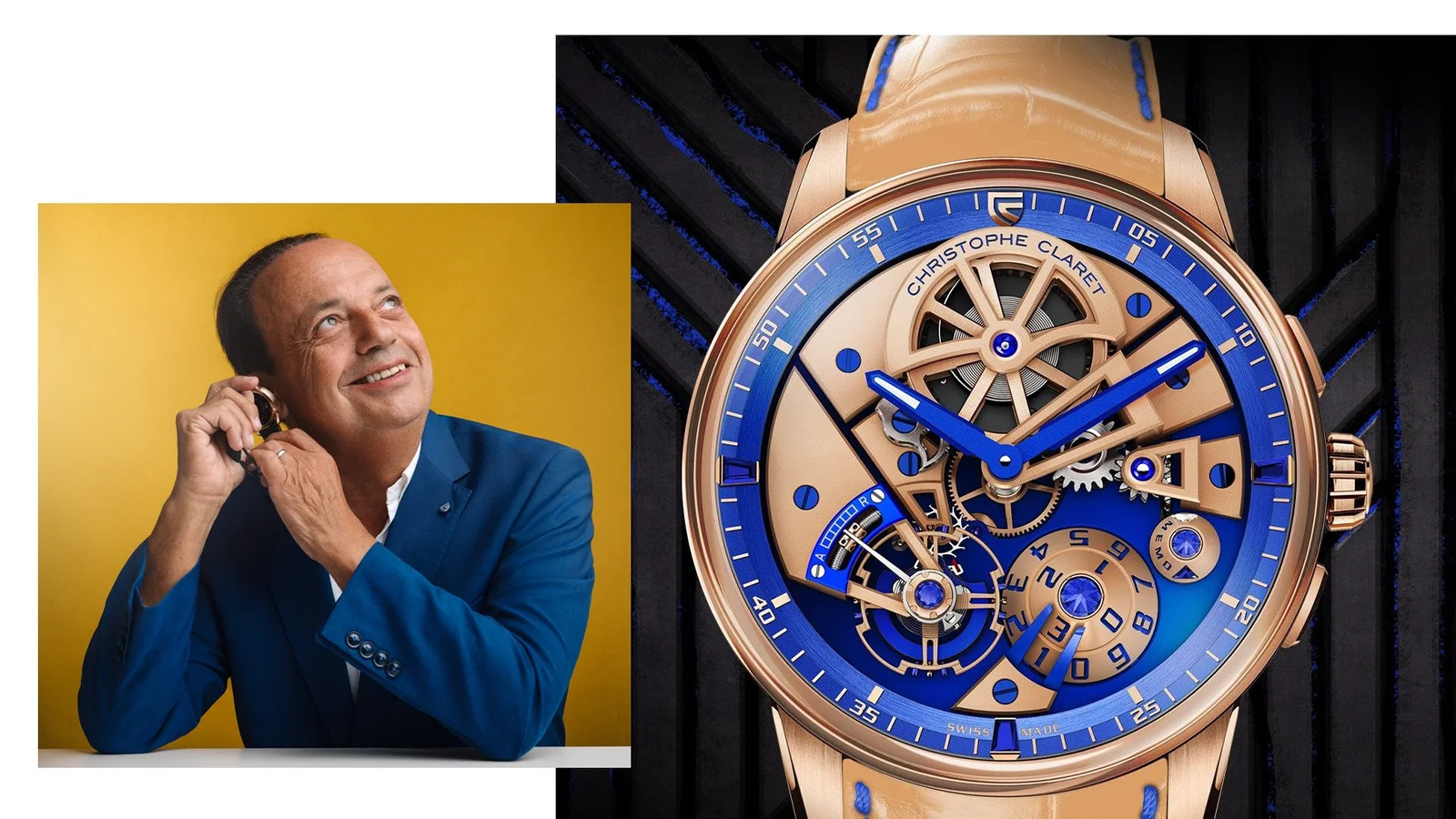 Neues Fundament für Christophe Claret. Aufnahme: Fratellowatches.