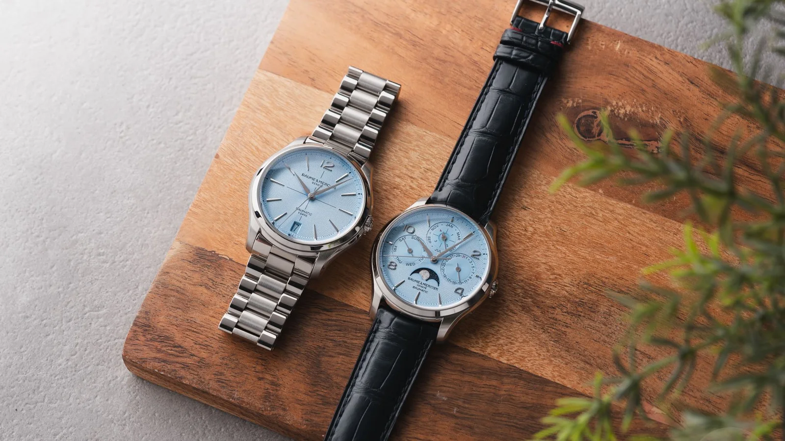 Eisblaues Profil aus dem Stempel. Aufnahme: Fratellowatches.