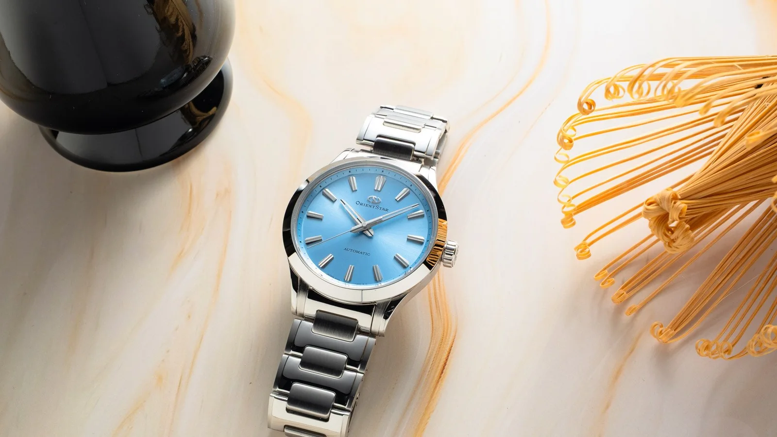 Orient Star Sakigake Dreizeigeruhr: Die Befreiung des Zifferblatts. Aufnahme: Fratellowatches.